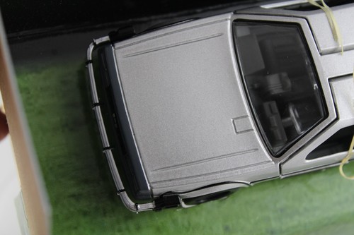 Corgi #CC05501 Delorean Time Machine + Metal Figurine of Doc Brown 1:36s NMIB - Picture 4 of 11