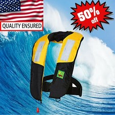 50 OFF Premium Automatic Inflatable Life Jacket Lifevest PFD Boating Fishing NEW