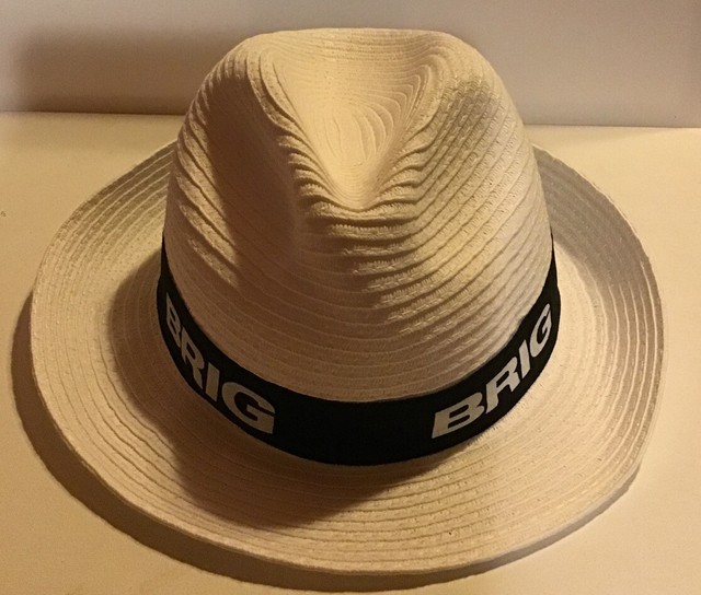 MENS WHITE FEDORA HAT PANAMA STYLE STRAW SUN SHADY eBay