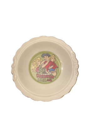 Dogpatch Capp Ceramic Pitcher Trinket Wash Basin Lil' Abner Daisy Mae 