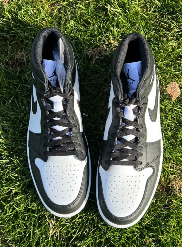 Nike Golf Air Jordan 1 Air Force One High Top Golf Shoes - Size