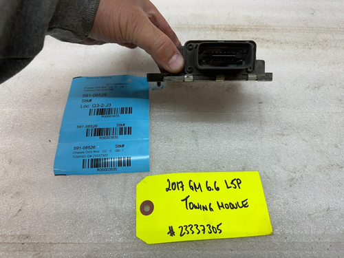 17 CHEVROLET GMC SIERRA SILVERADO 2500 3500 TOWING TOW CONTROL MODULE 23337305 - Picture 5 of 9