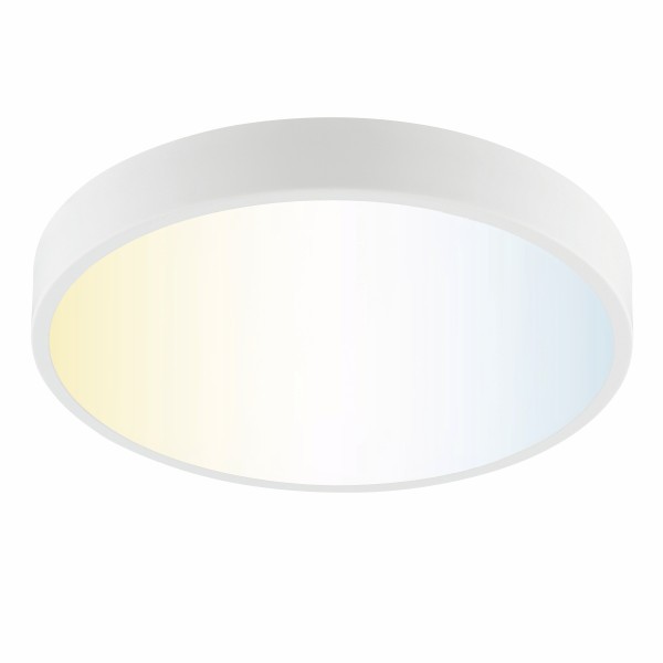 Brilliant Led Deckenleuchte Slimline Ø 39 X 5,5 Warmweiß-Kaltweiß Weiß-image