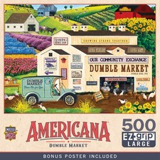 MasterPieces - Americana - Dumble Market 500 Piece EZ Grip Jigsaw Puzzle