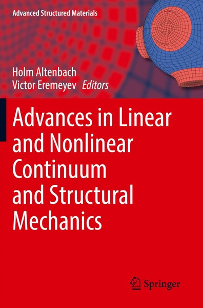 Holm Altenbach (U. A.) | Advances In Linear And Nonlinear Continuum And...-image