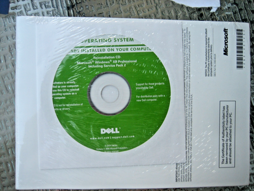 Dell Reinstallation CD Microsoft Windows XP Professional Pro Service Pack 2 SP2  - Picture 3 of 6