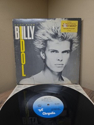 Billy Idol- Don't Stop - Vinyl  LP Original 1981 Chrysalis CEP4000 PROMO VG+/VG+