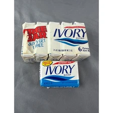 Ivory Soap Vintage 6 Bars 3.5 Oz Bath Size Original Rare Package NOS