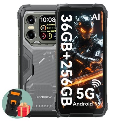Blackview XPLORE 1 5G Outdoor Smartphone 36GB+256GB Android15 Dual SIM Handy NFC