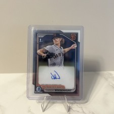 2024 Bowman Chrome Prospects Carson Whisenhunt Base Auto
