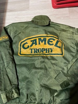 90s Vintage CAMEL TROPHY Olive Green Nylon Jacket M | eBay