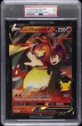 2021 POKEMON SWSH BLACK STAR PROMO #133 LANCE'S CHARIZARD V PSA 7