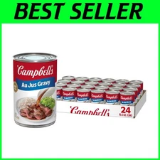 Authentic Beef Stock Au Jus Gravy - 24 Cans, 10.5 Oz