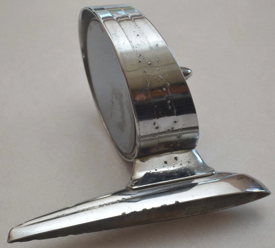 Espejo retrovisor con junta tórica ajustable Ford Fairlane y Thunderbird 1958-1959, fabricante de equipos originales Foto 3 de 4