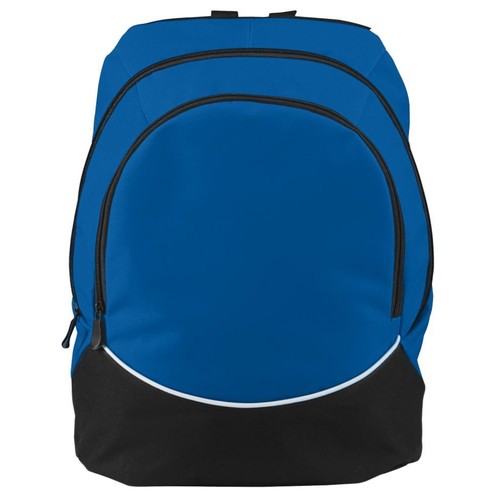 Large Tri-Color Backpack, Size, Royal/Black/White