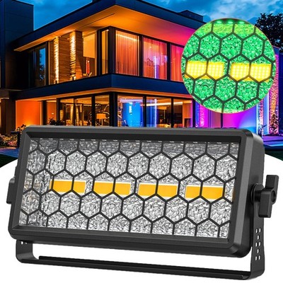 COB 180W Wall Wash Light Strobe DMX Stage Beam Lighting for DJ Xmas Party Show