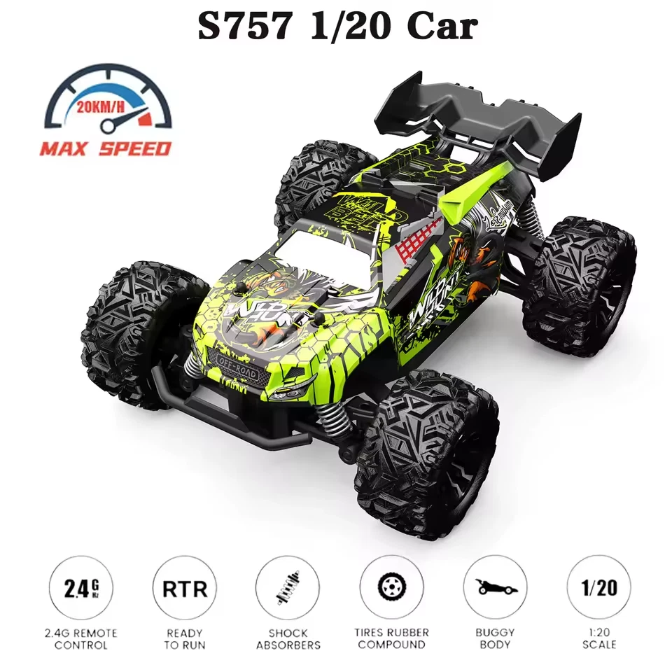 ENOZE Electric/Brushed RC Car 1/10 4WD Monster Truck 40KMH High Speed RTR - Image 2 of 4