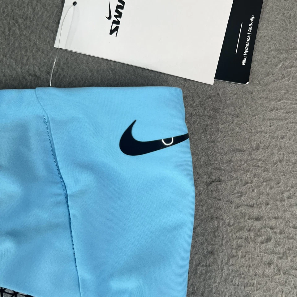 Nike Natación Bikini Parte Inferior Mujer Grande Azul Hydralock Antideslizante Traje de Baño NESSC190 Foto 2 de 4