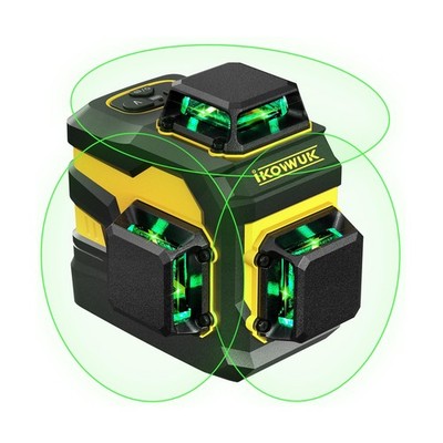 IKOVWUK Laser Level, 3x360° Cross Line Laser for Construction and P... Fast