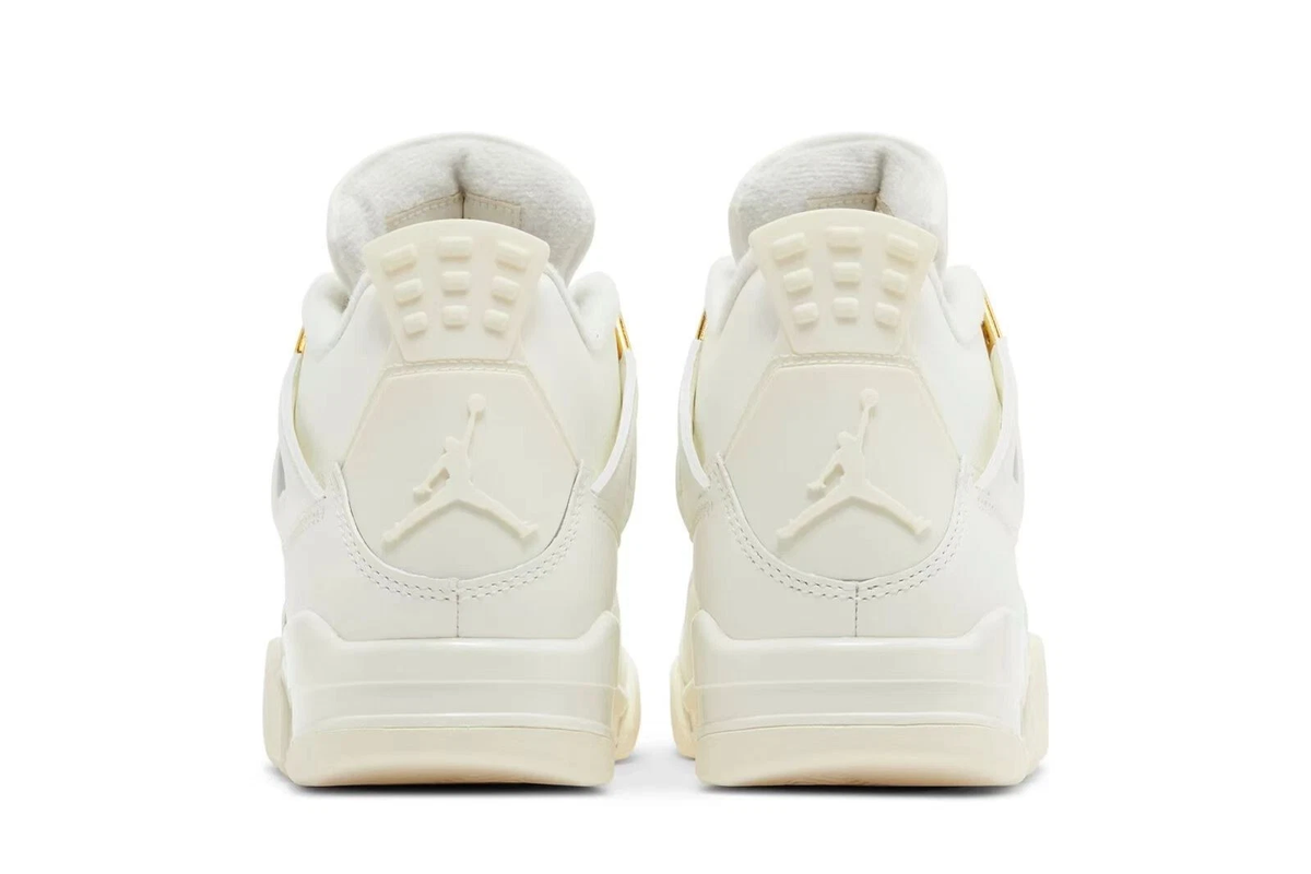 Size 8 - Air Jordan 4 Retro Metallic Gold W for sale online | eBay