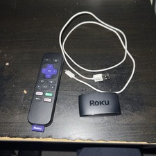Roku Express (3930X) HD Streaming Media Player Device, With Power Cable & Remote