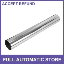 Straight Exhaust Pipe Tube 121mm/4.75" OD 1016mm/40" Length  Stainless Steel