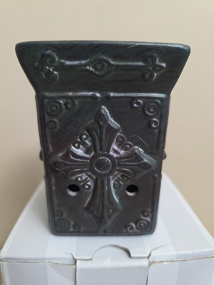 #ad 2015 Scentsy Charity Black Electric Wax Warmer w Bulb New $14.38