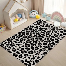 Animal Leopard Print Carpet Modern Home Decor Soft Non-Slip Area Rug Living Roo