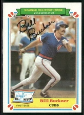 1983 Topps Drake's Big Hitters #2 Bill Buckner