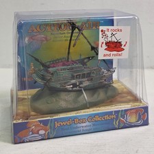 Action-Air Aerator Rocking Shipwreck Aquarium Ornament Fish Tank Jewel-Box Decor