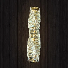 Crystal LED Gold Wall Sconce