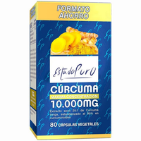 Estado Puro - Kurkuma Extrakt 10.000Mg, 80 Kapseln - De Versand Via Dhl