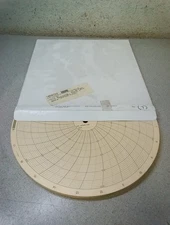 Graphic Controls KPC Circular Chart Paper 01042241, KPC105/1145 Box of 100