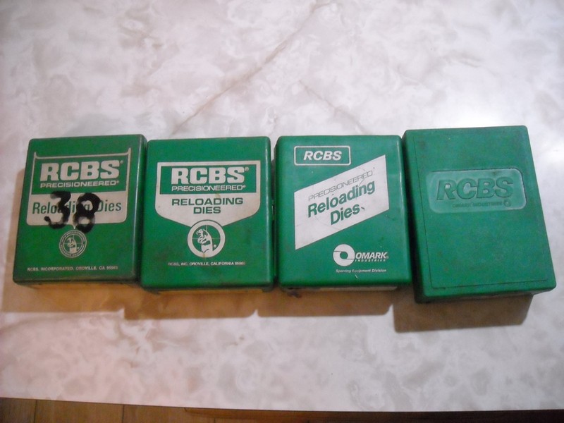 Used RSCB Reloading Dies - .38 Spec. - .38Spec./.357Mag -.357Mag SWC -.38/.357Ma