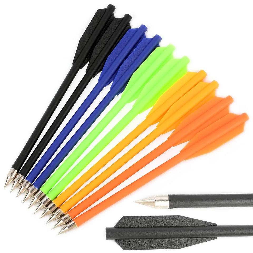 6.3" Plastic Arrows Bolts Vanes Pistol Mini Bow Archery Shooting Hunting Target - Image 4 of 4