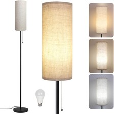 Dimmable Floor Lamp with 3 Color Temperatures, Standing Lamp with 800 Lumens