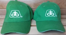 Pioneer Seed Baseball Caps Iowa State Fair on Bill Front Green w/ White Logo NEW