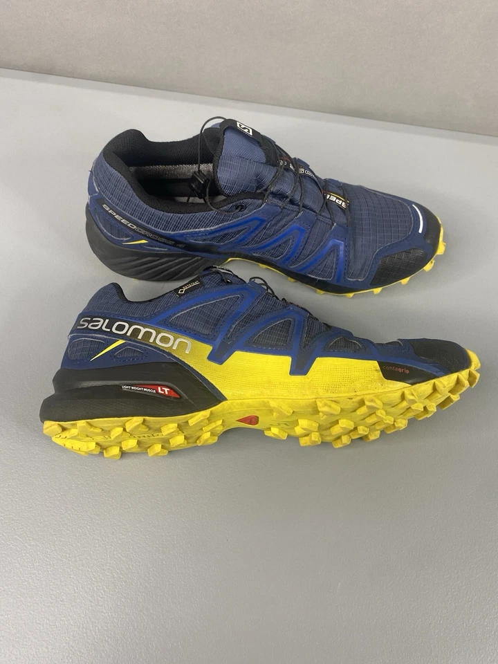 Salomon Speedcross 4 GORETEX Azul Trail Senderismo Zapatos para Correr para Hombres Talla 8.5 Foto 4 de 4
