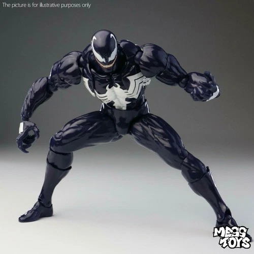 Mess Toys Venom Lethal Neighbor Spider-Man Symbiote 1/12 Action Figure Toy image 8
