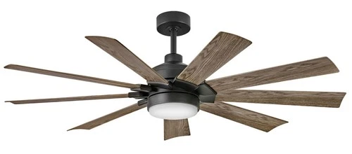 Hinkley Lighting 904260F-LWD Turbine 60" 9 Blade Smart LED Indoor - Black - Picture 1 of 12