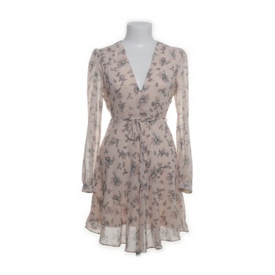 Glamorous, Kleid, Größe: 34, Beige/Mehrfarbig, Polyester, Blumen, Damen #X0c