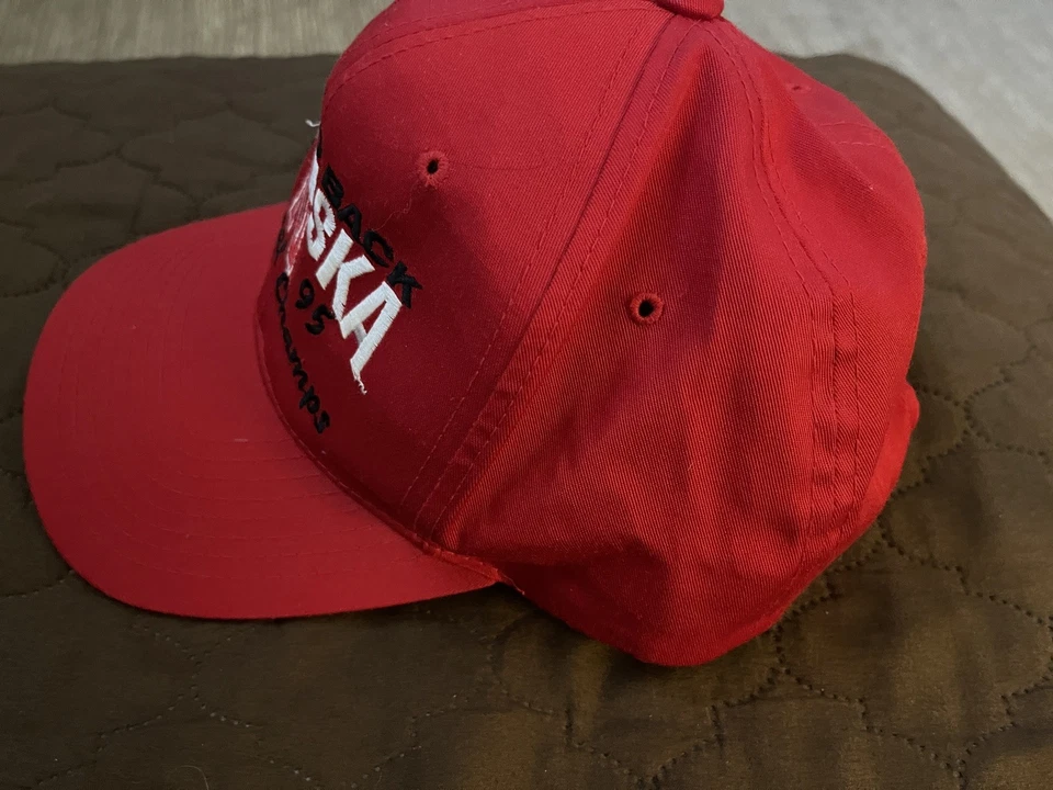 Винтажная бейсболка 90-х Nebraska Cornhuskers спина к спине National Champions - Изображение 3 из 4