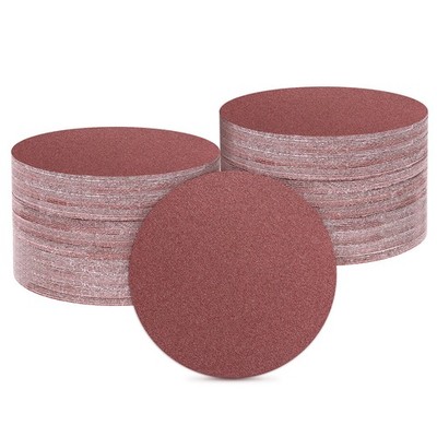 100 Pcs 5 Inch Sanding Disc 60 Grit Hook and Loop Sandpaper