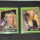 1991 Impel WCW #159 #160 Missy Hyatt Wrestling Card NM FRESH PACK FREE SH