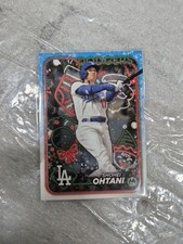 Shohei Ohtani 2024 Topps Holiday Dodgers ❄️ Christmas Parallel SP MLB Card