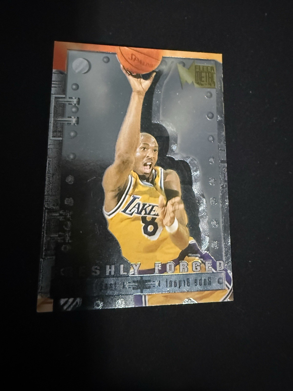 96/97 Fleer Metal Kobe Bryant Freshly Forged 3 of 15 Insert