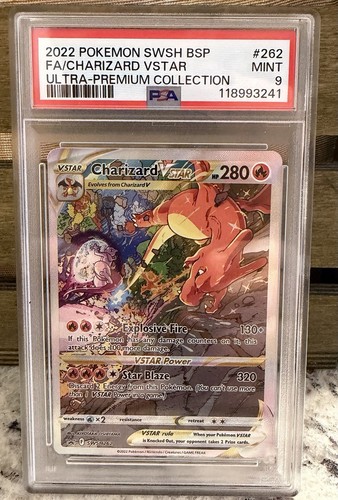 Charizard VSTAR graded PSA 9 for sale on eBay