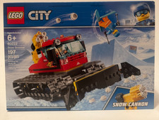 NEW LEGO SET 60222 City Snow Groomer HALF-PIPE SNOWCAT MACHINE TRACKED PLOW