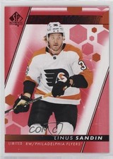 2022-23 SP Authentic Future Watch Limited Red Linus Sandin #186 k2t