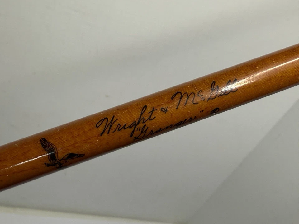 Vintage Wright & McGill Granger MDWM 7' 8" 2 Piece Fiberglass Spinning  Rod - Image 2 of 4